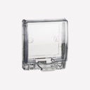 [E223R_TR] 1G W/P COVER TRANSPARENT IP55 - SCHNEIDER